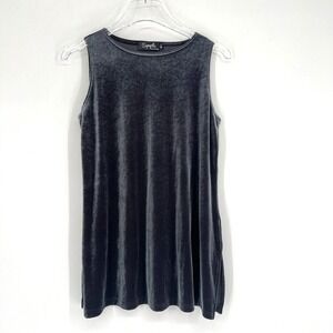 Sympli Tank Top Womens 6 Gray Velvet Classic Basic